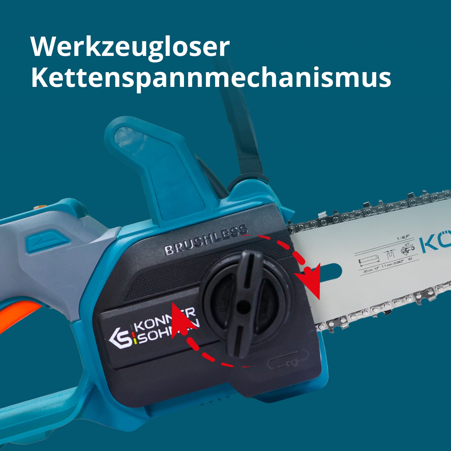 Akku-Mini-Kettensäge KS MCS20V-12