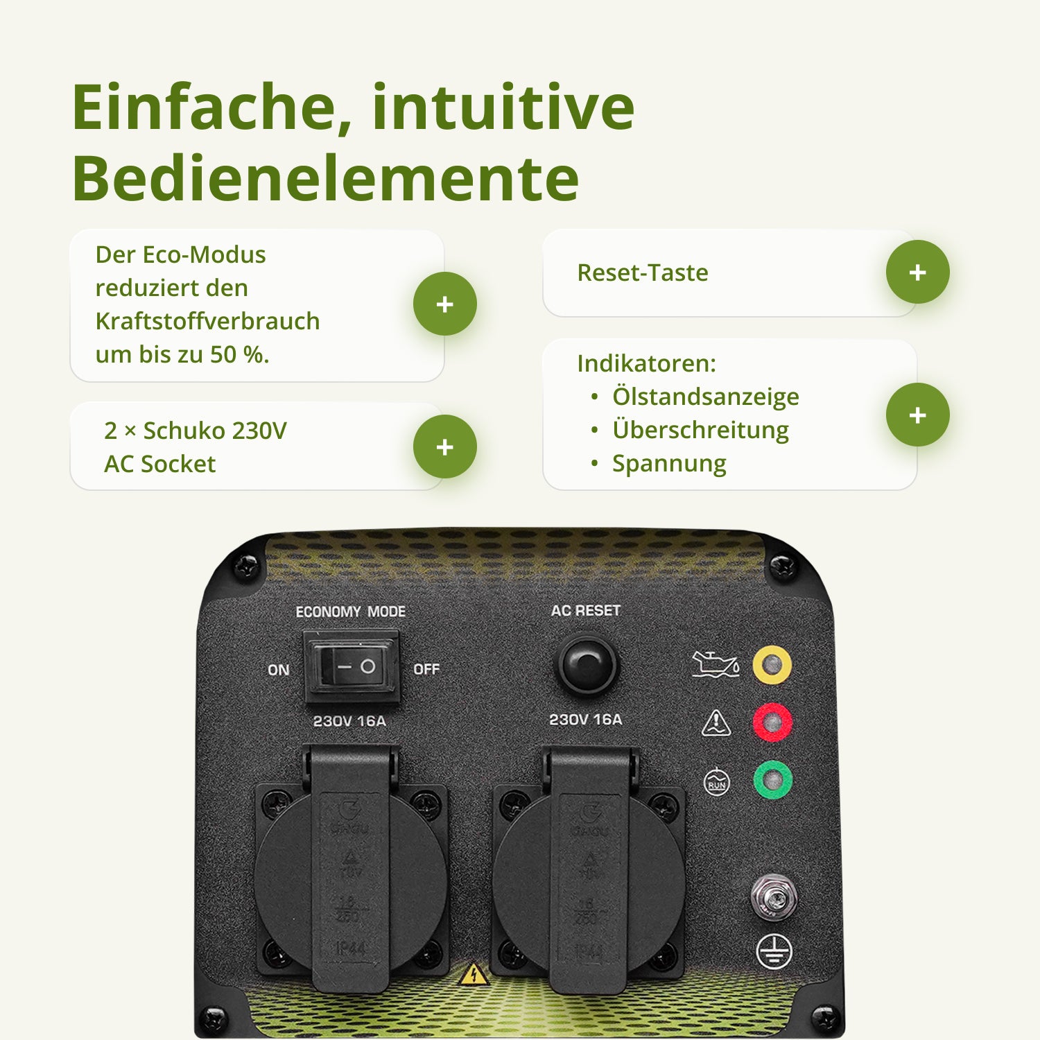 Inverter-Benzingenerator KSB 33i S