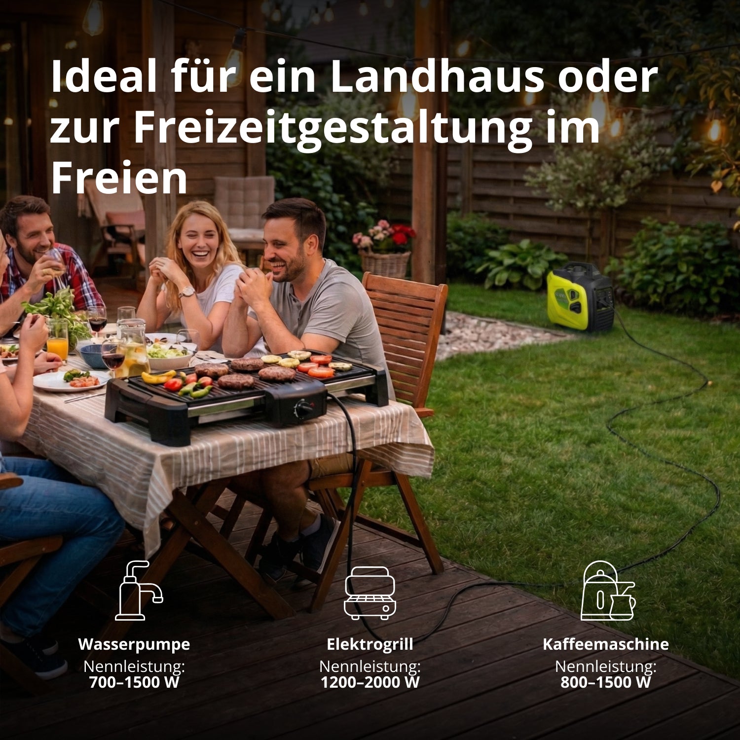 Inverter-Benzingenerator KSB 33i S