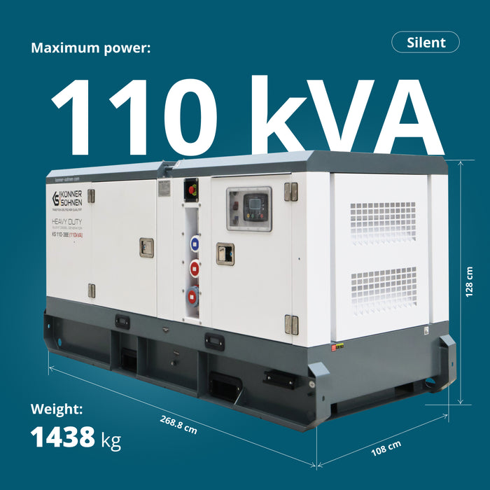 Three-Phase Diesel Power Station KS 110-3BE
