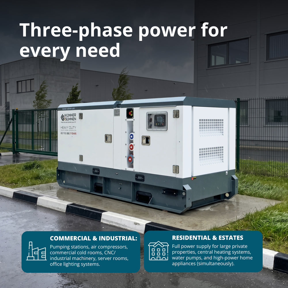 Three-Phase Diesel Power Station KS 110-3BE