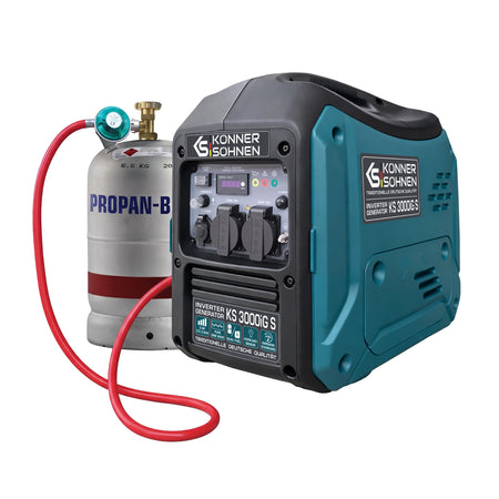 Dual Fuel-Inverter-Generator KS 3000iG S