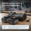Cargador doble para baterías de 20V KS C35A-2 thumbnail