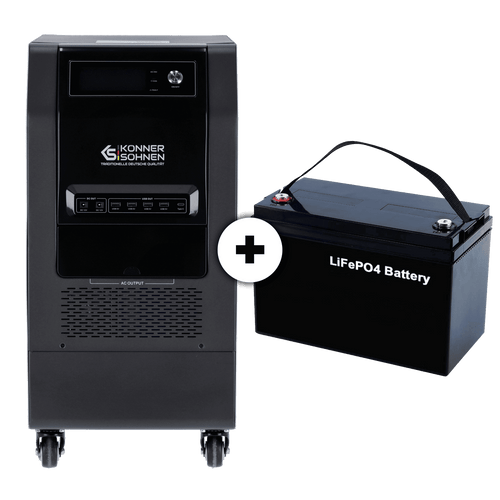 Робота від зовнішнього акумулятора