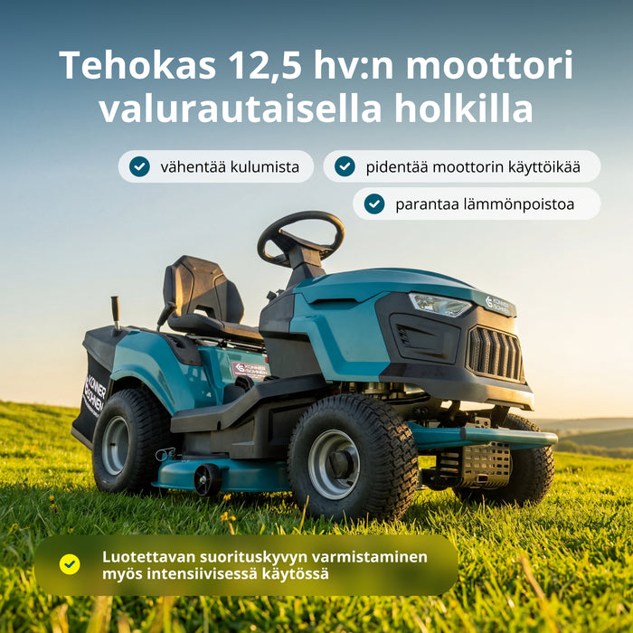 Bensiinikäyttöinen Traktoriruohonleikkuri KS 98TMG-H