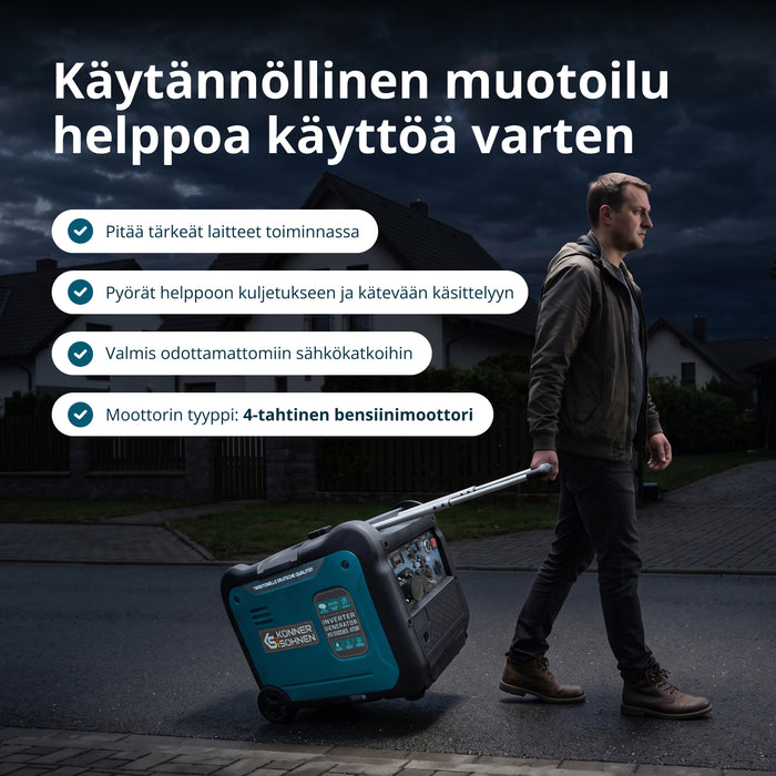 Invertterigeneraattori KS 5500iE S ATSR