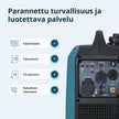 Invertterigeneraattori (LPG/bensiini) KS 1900iG S thumbnail
