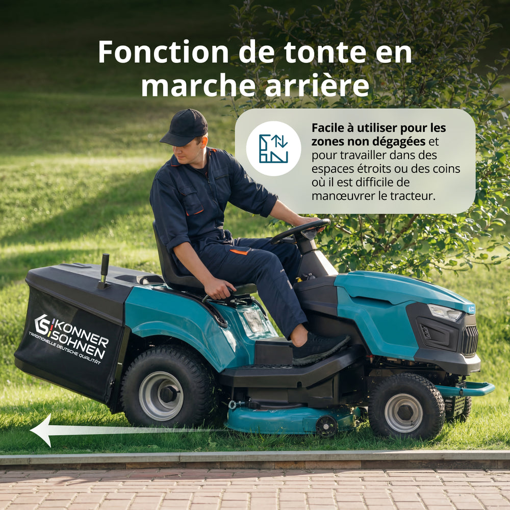 Benzin Traktor Plæneklipper KS 98TMG-H