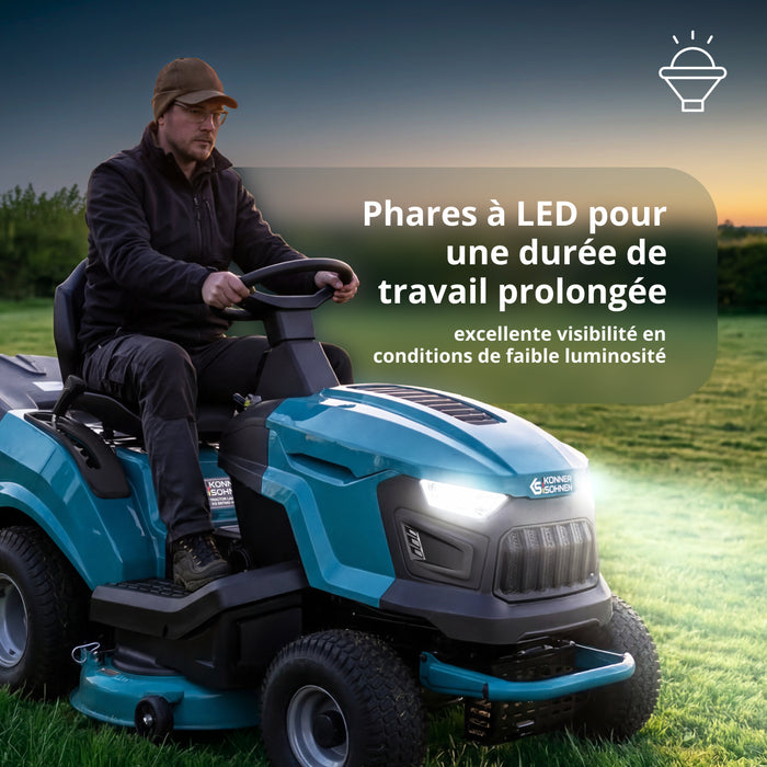 Benzin Traktor Plæneklipper KS 98TMG-H