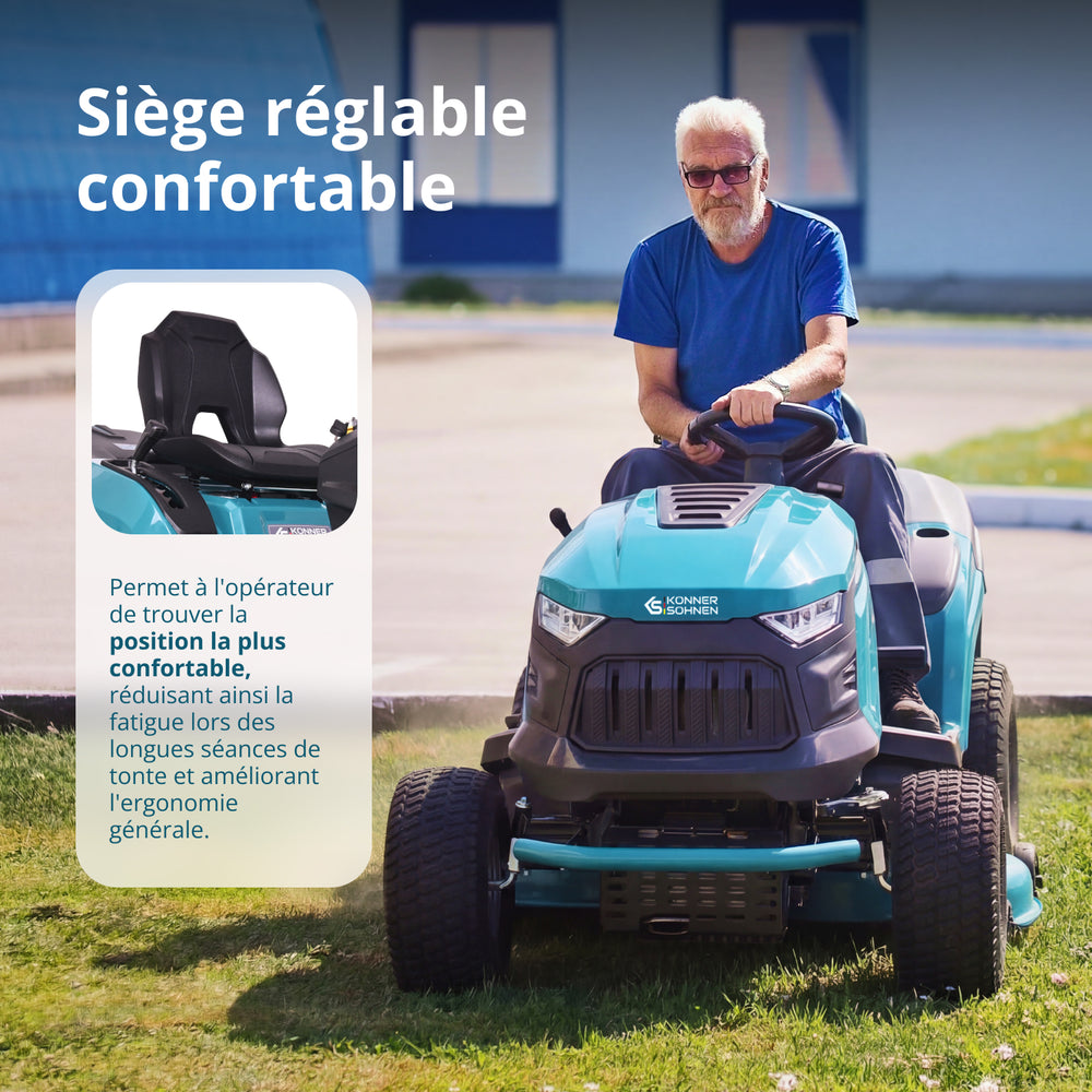 Benzin Traktor Plæneklipper KS 98TMG-H