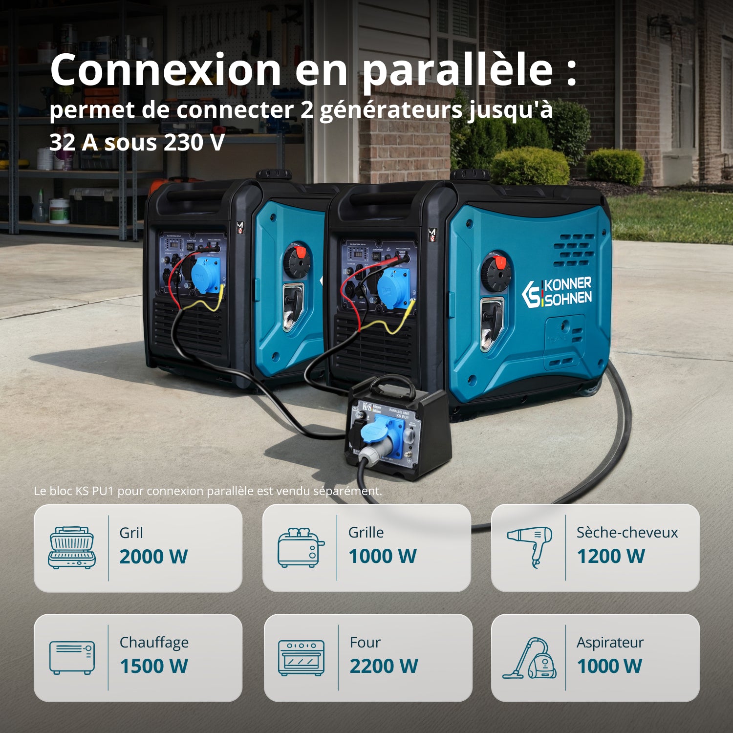 Invertorový generátor KS 6000iE S