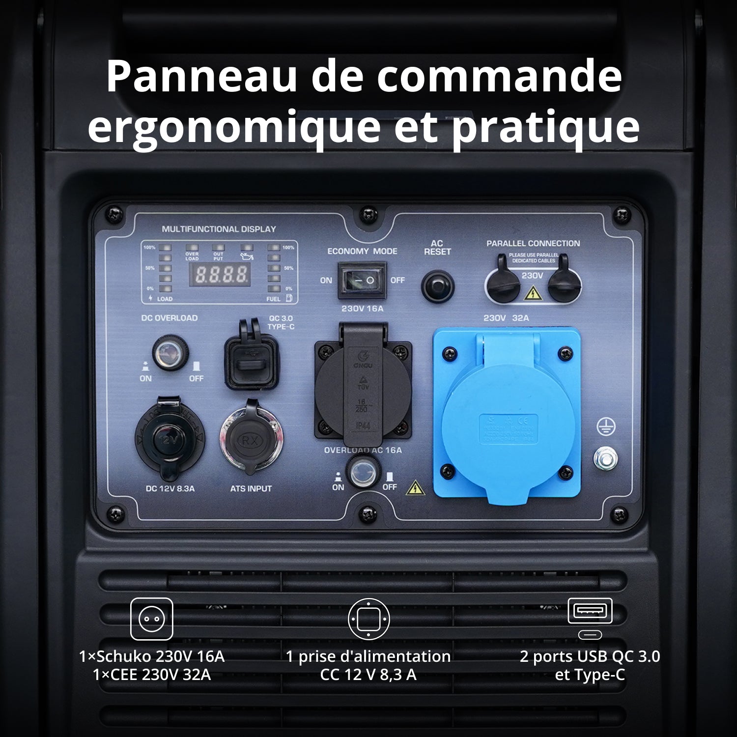 Invertorový generátor KS 6000iE S