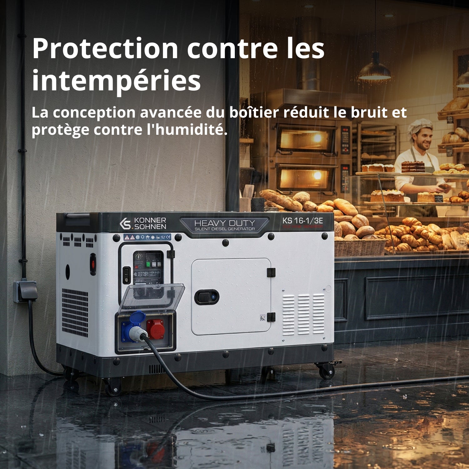 Ηλεκτροπαραγωγό Ζεύγος Diesel KS 16-1/3E