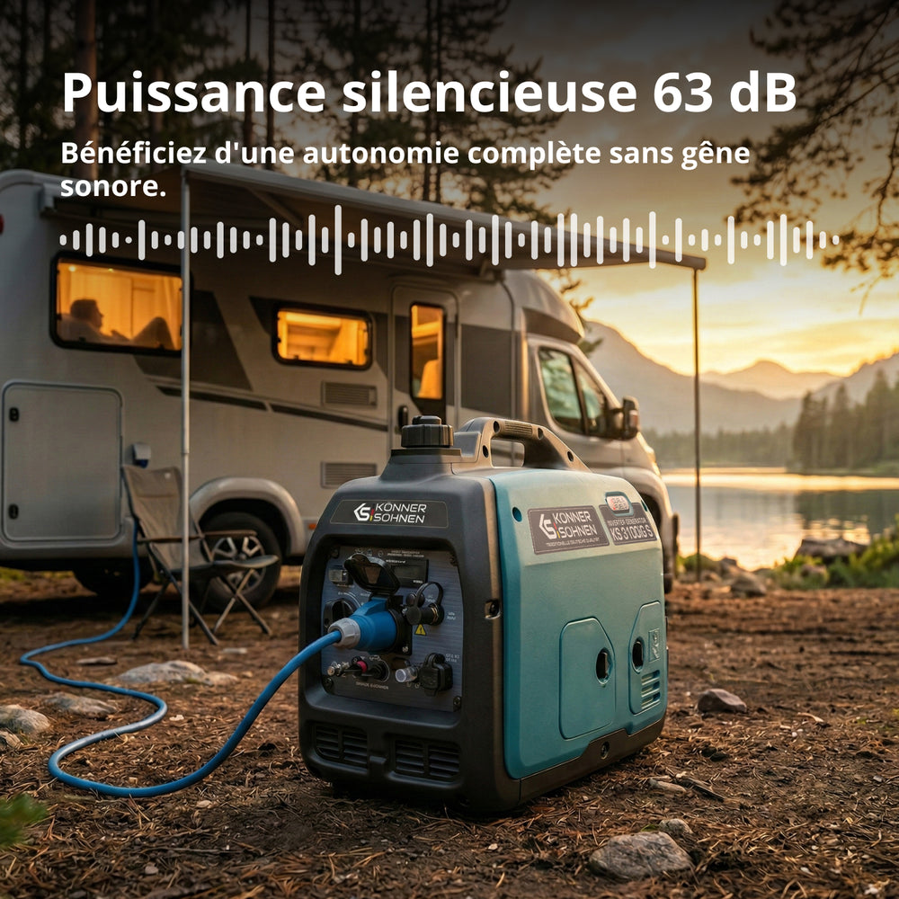 Инверторен генератор на LPG/бензин KS 3100iG S