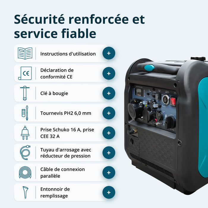 LPG/бензинов инверторен генератор KS 5500iEG S