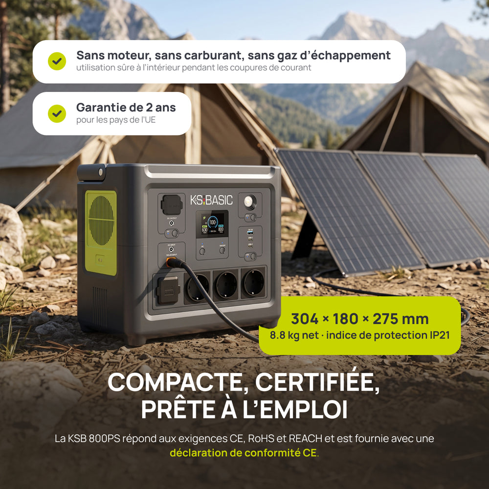Přenosná elektrárna KSB 800PS