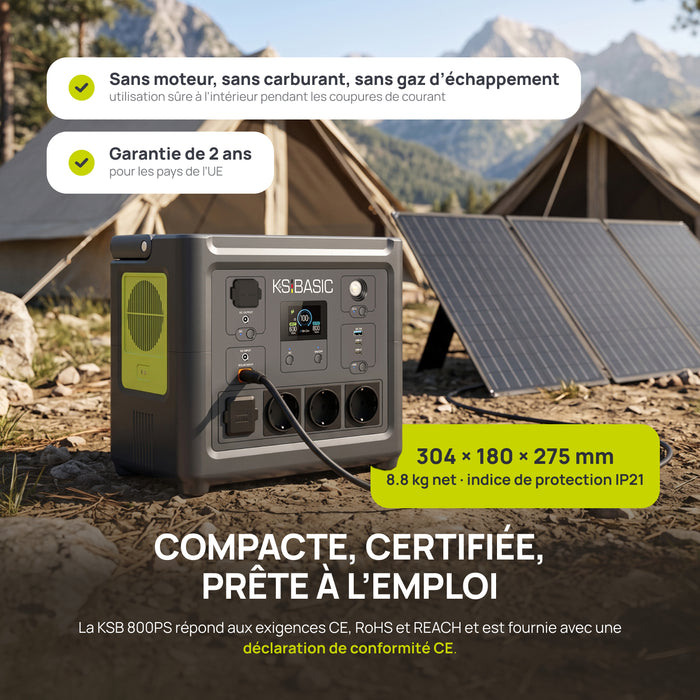 Přenosná elektrárna KSB 800PS