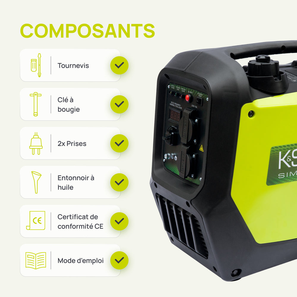 Invertorový generátor KSB 32i S