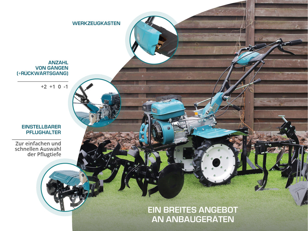 Bensiinikäyttöinen jyrsin KS 7HP-1050G