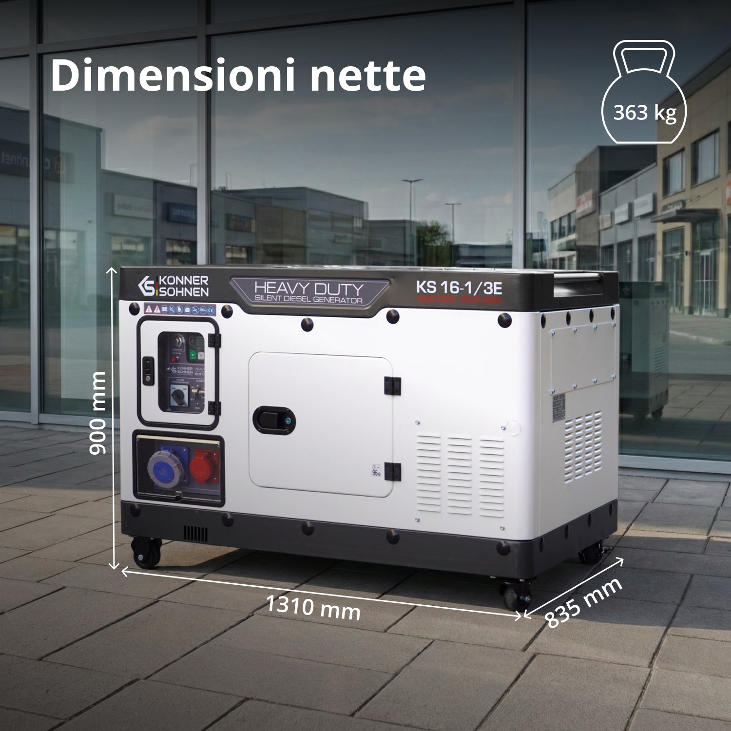 Generatore Diesel KS 16-1/3E