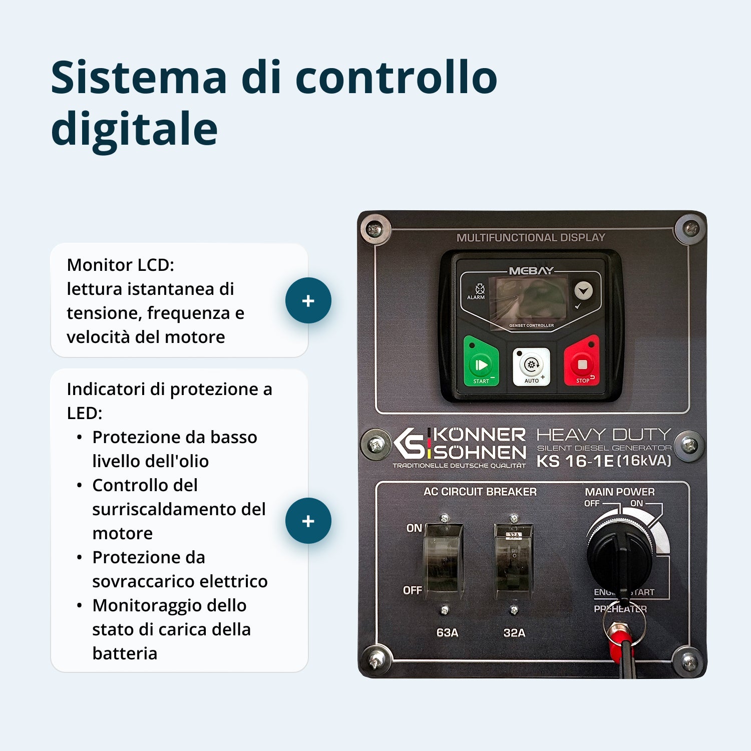 Generatore Diesel KS 16-1E