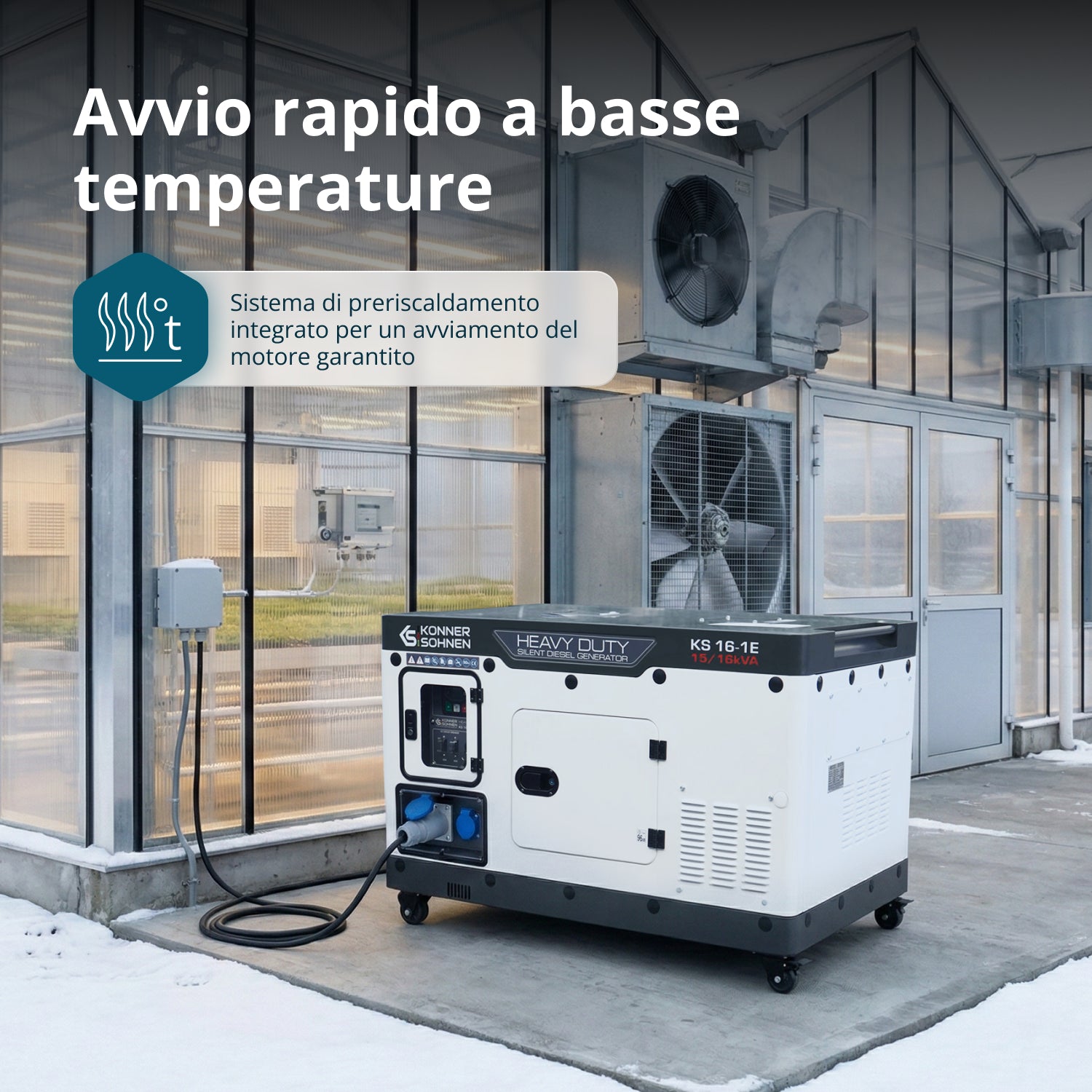 Generatore Diesel KS 16-1E