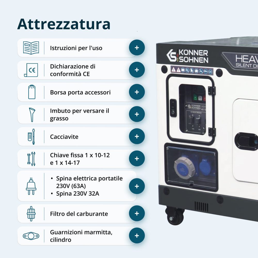 Generatore Diesel KS 16-1E