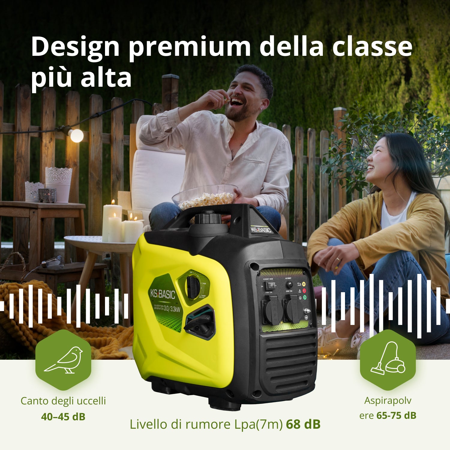 Generatore Inverter KSB 33i S