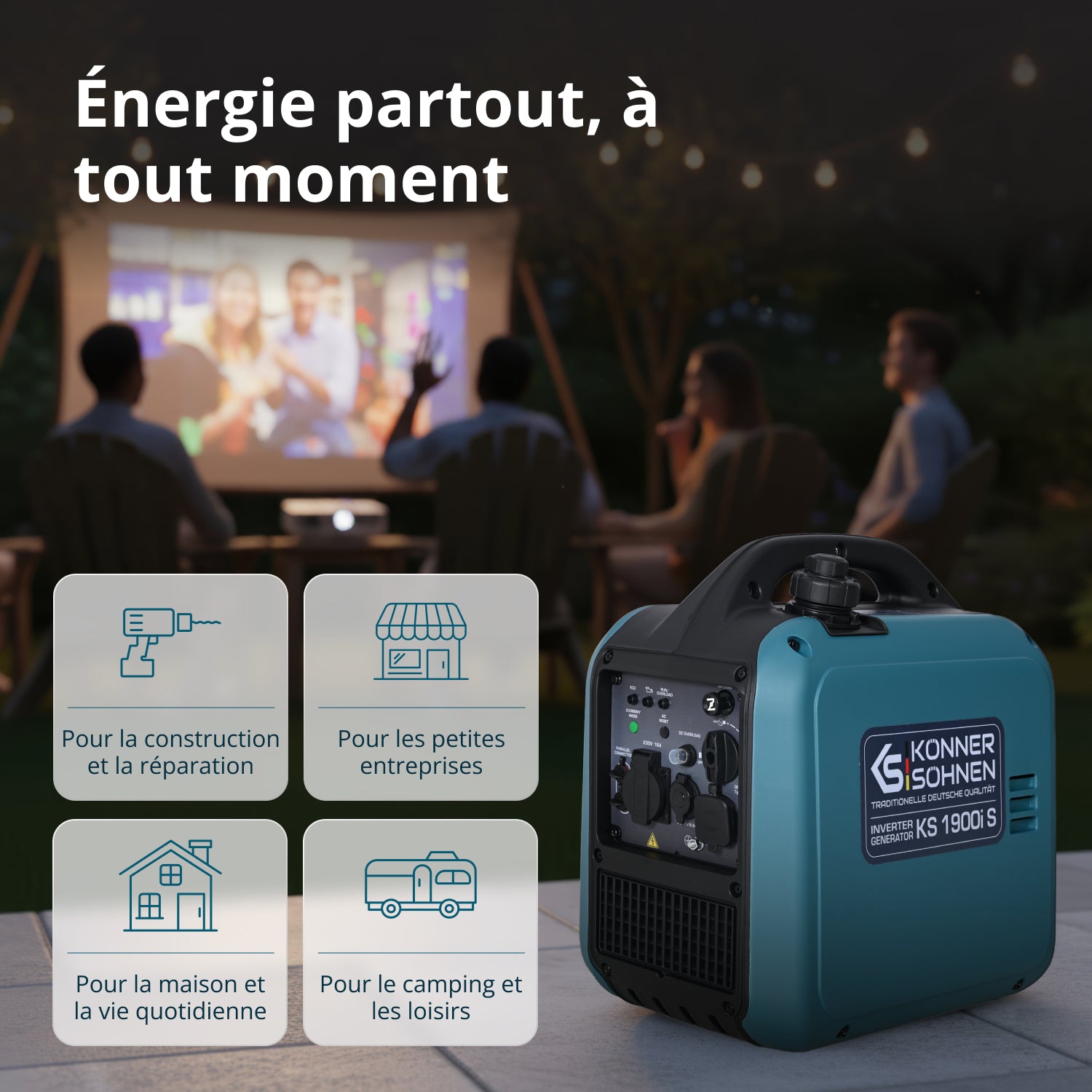 Gerador inversor KS 1900i S