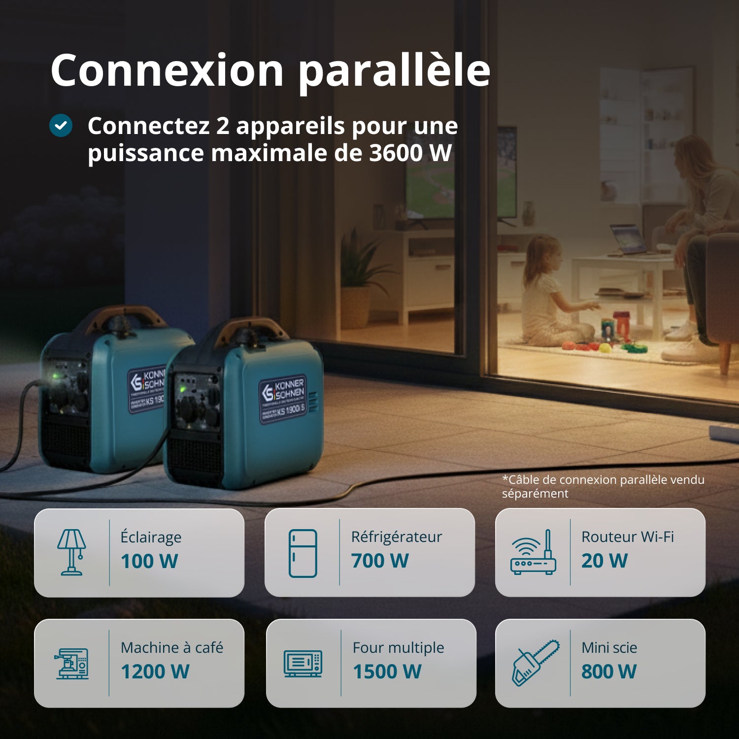 Gerador inversor KS 1900i S