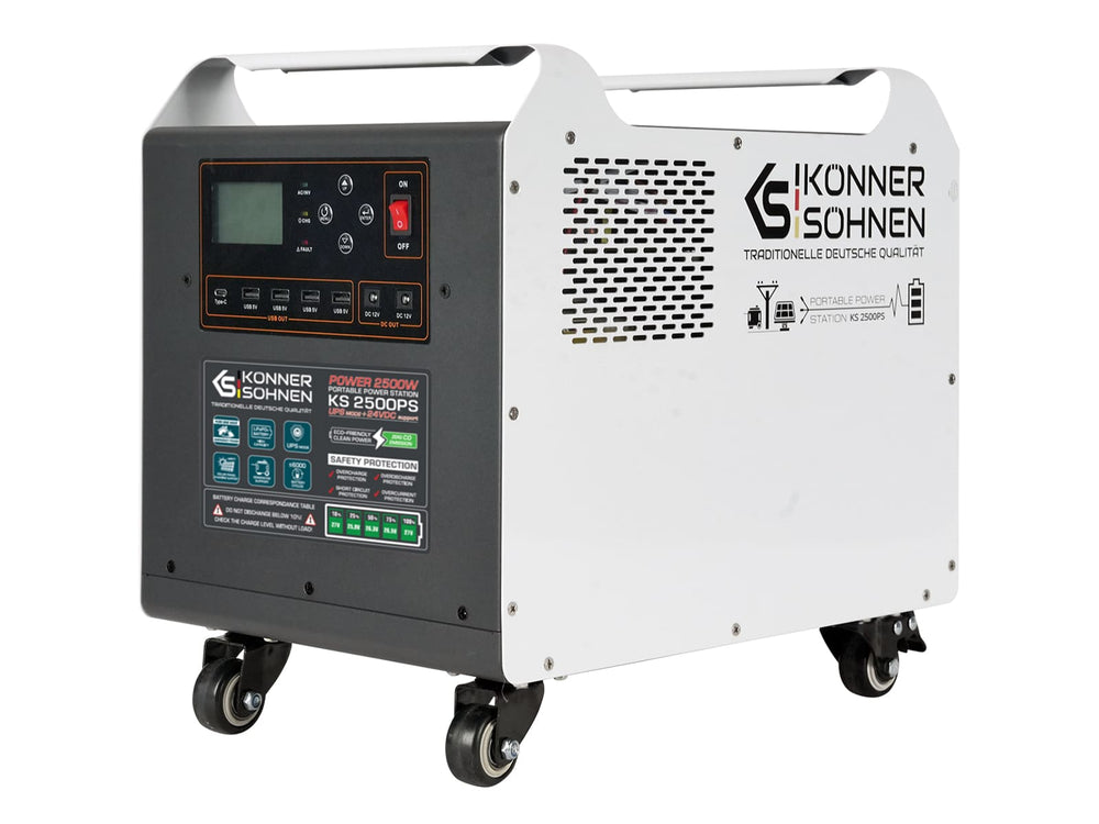 Station d’énergie portable KS 2500PS (Reconditionné – État excellent)