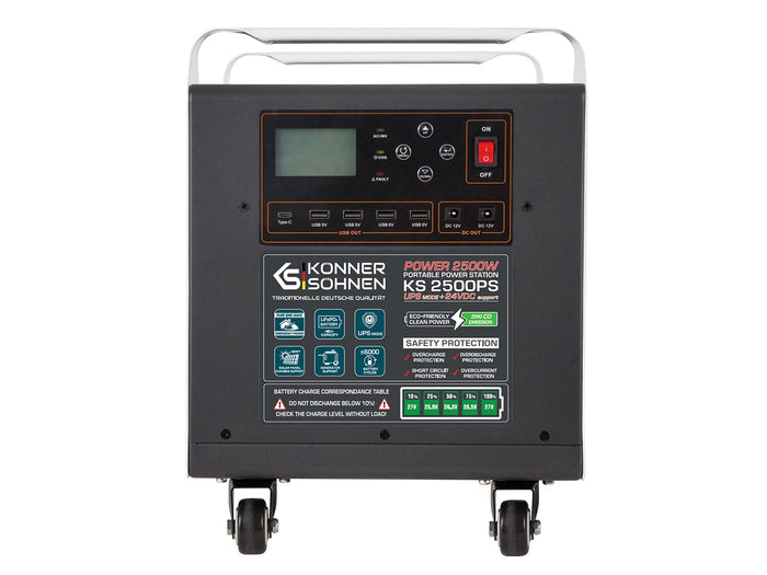 Station d’énergie portable KS 2500PS (Reconditionné – État excellent)