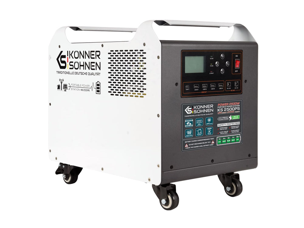 Station d’énergie portable KS 2500PS (Reconditionné – État excellent)