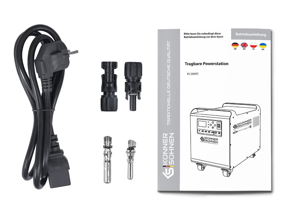 Station d’énergie portable KS 2500PS (Reconditionné – État excellent)