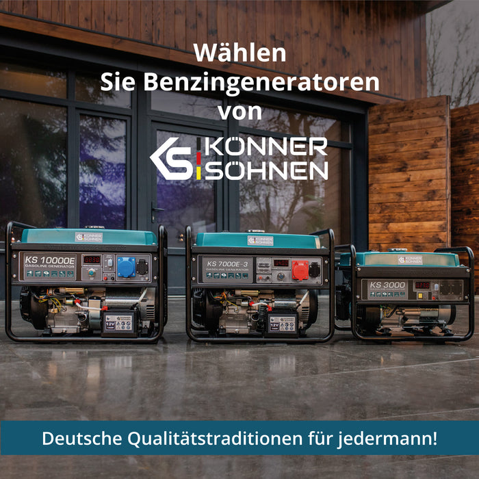 Benzin-Generator "Könner & Söhnen" KS 3000E