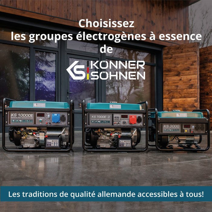 Generator pe benzină „Könner & Söhnen” KS 3000E