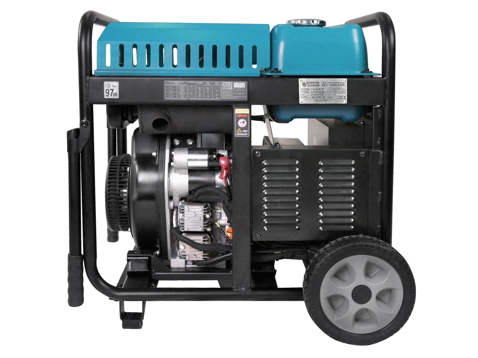 Diesel-invertergenerator KS 6100iDE ATSR
