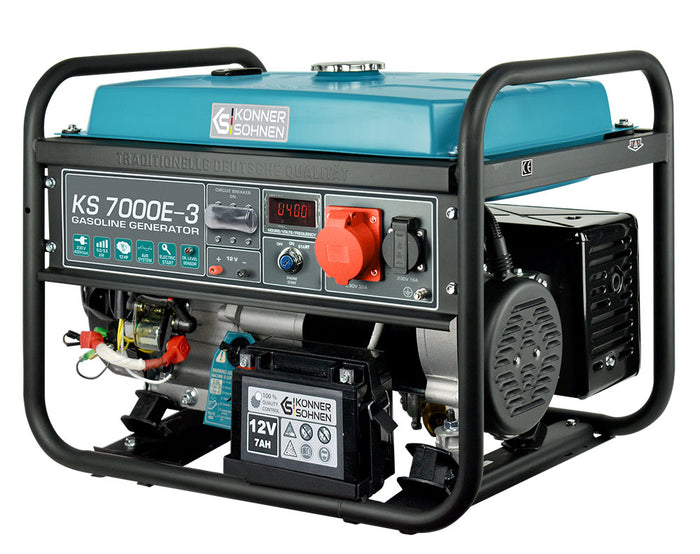 Groupe électrogène à essence "Könner & Söhnen" KS 7000E-3