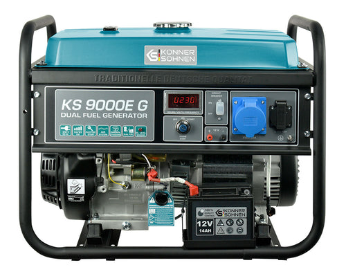 LPG/Benzine Generator "Könner & Söhnen" KS 9000E G