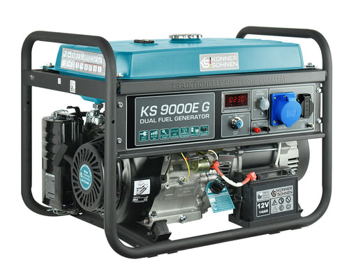 LPG/Benzine Generator "Könner & Söhnen" KS 9000E G