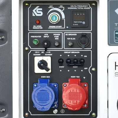 Panel de control ergonómico