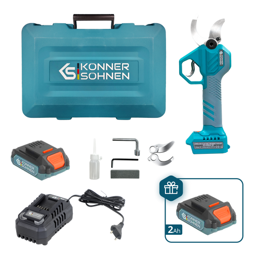 Ledningsfri Elektrisk Beskæresaks KS CPS20V-40 Case PLUS