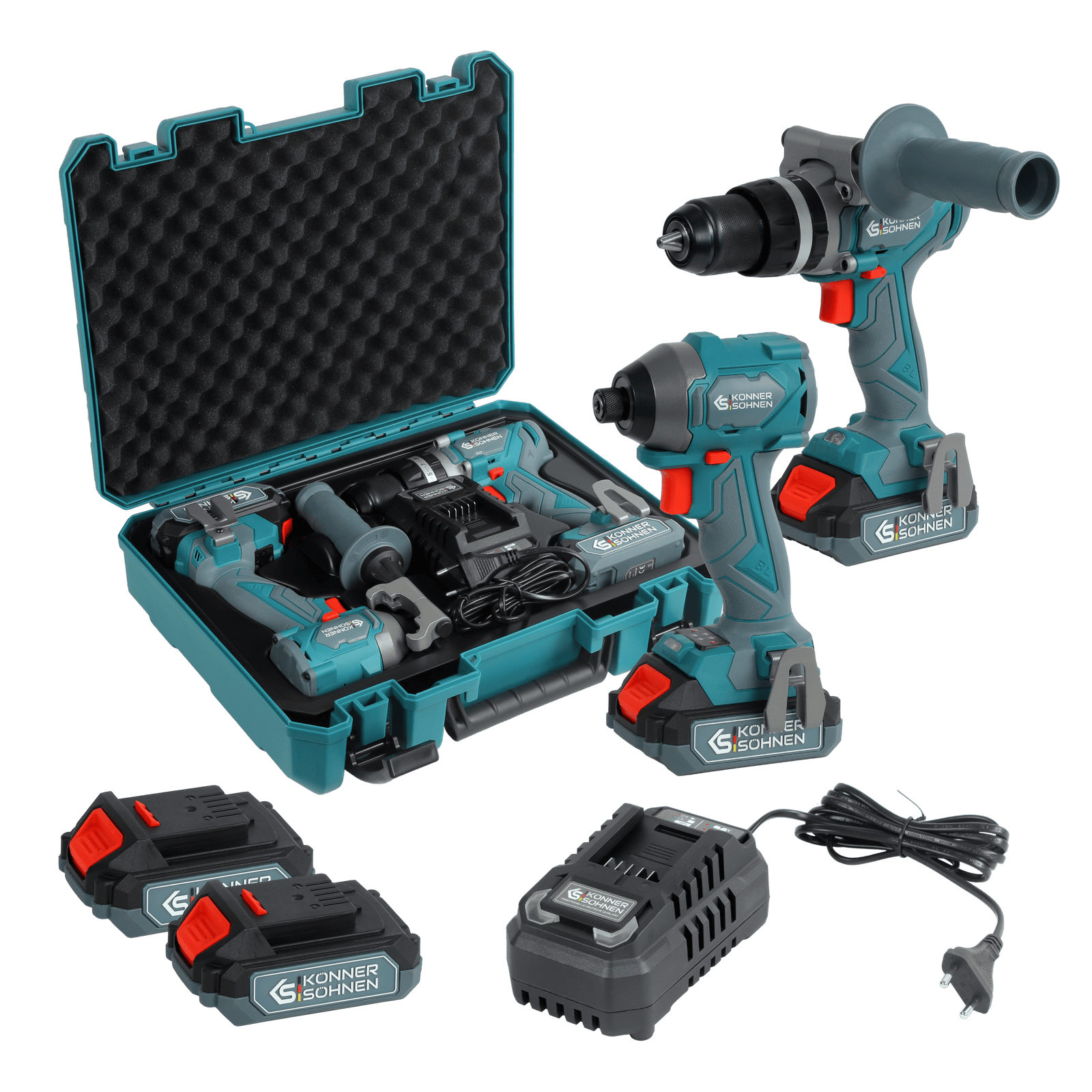 Set Master Senza Fili 2in1 KS IDISD 20V SET 2