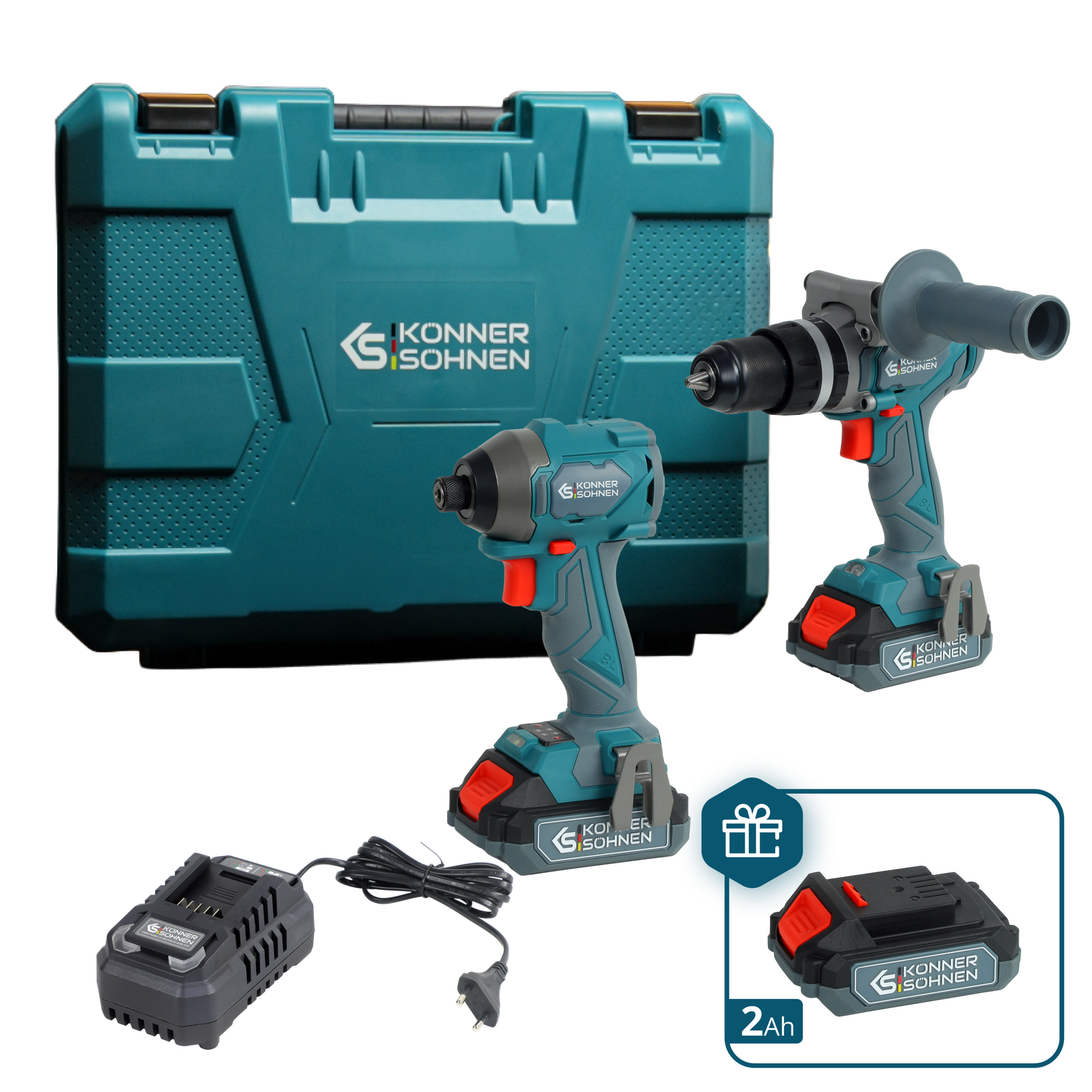 Snoerloze Master Set 2in1 KS IDISD 20V SET 2 PLUS
