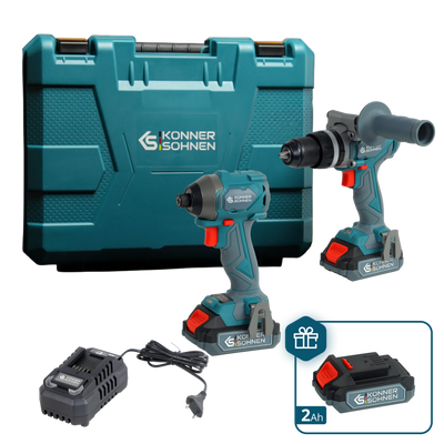Snoerloze Master Set 2in1 KS IDISD 20V SET 2 PLUS