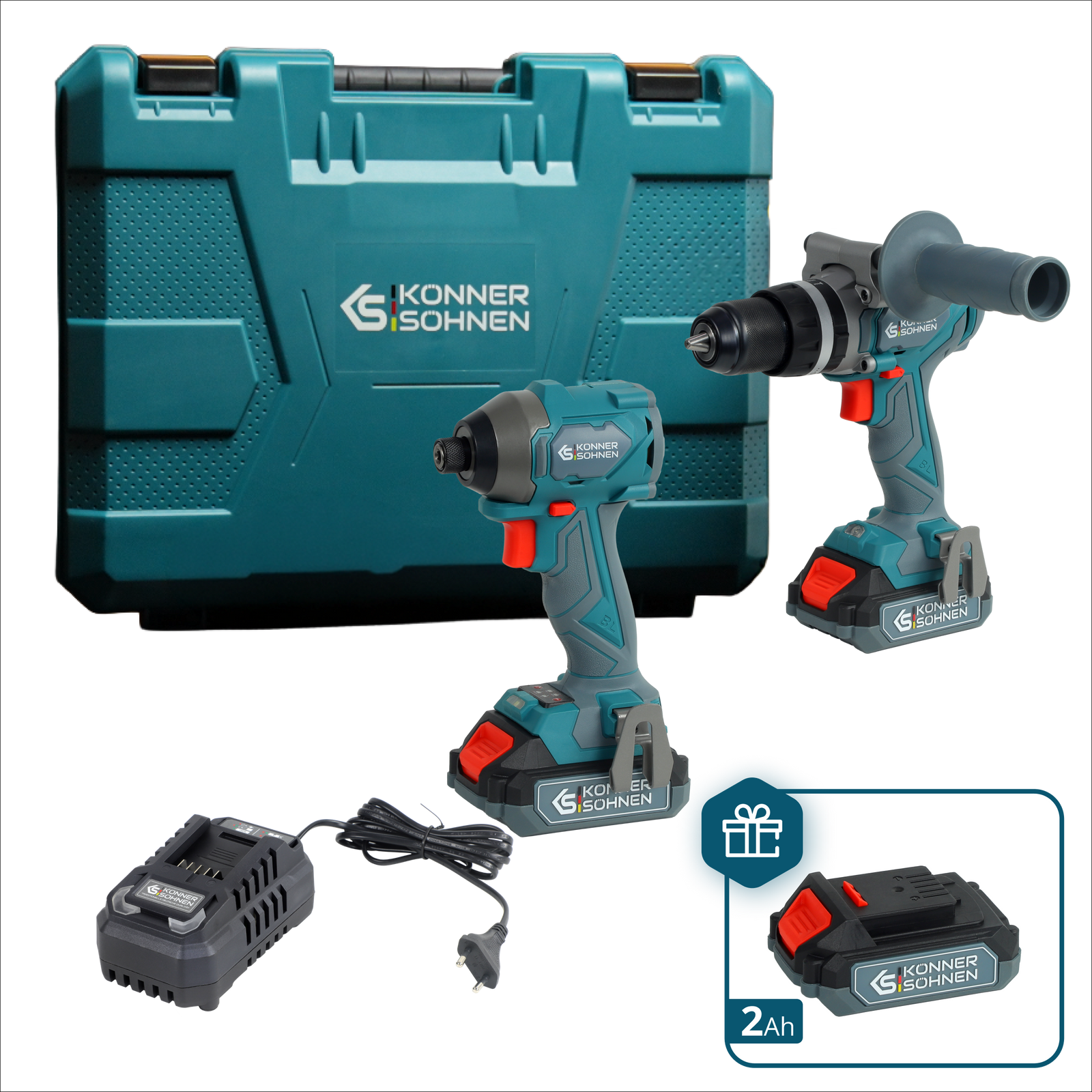 Fără Fir Master Set 2în1 KS IDISD 20V SET 2 PLUS