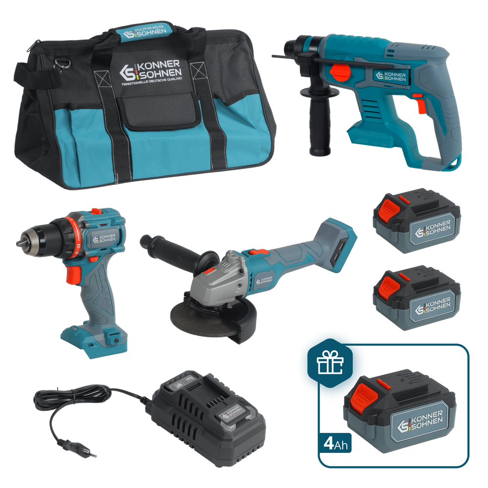 Snoerloze Master Set 3-in-1 Kit KS RHAGD 20V SET 3 PLUS