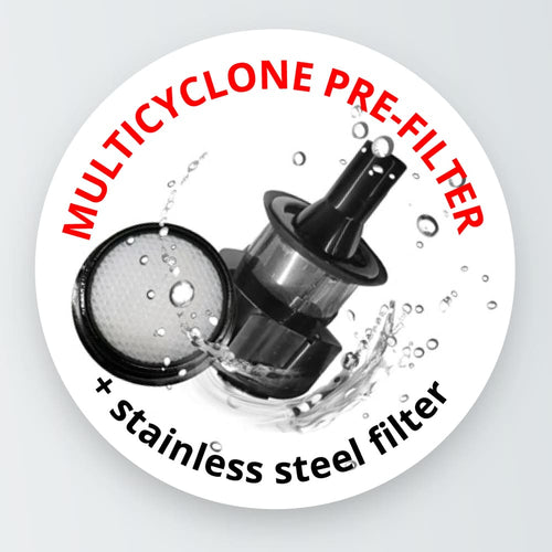 Système de filtration en deux étapes 