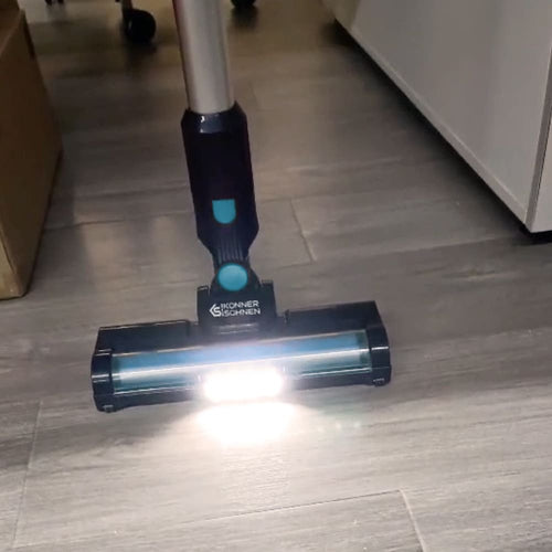 Lampe sur la brosse électrique 