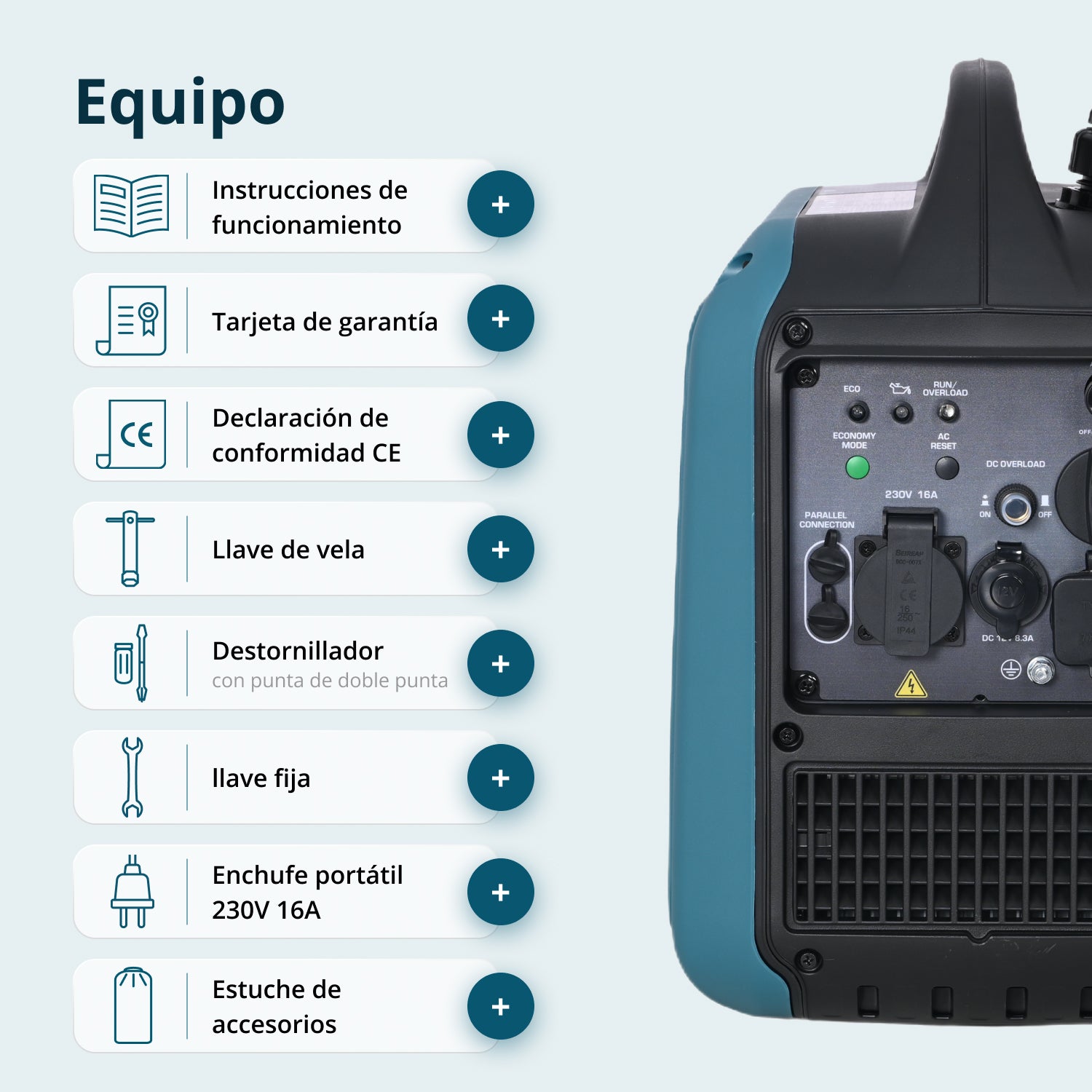 Generador inverter KS 1900i S